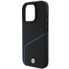 BMW BMHMP16L23RDCLK iPhone 16 Pro 6.3 czarny/black hardcase Sign Leather Textured And Line MagSafe