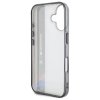 BMW BMHCP16M23HTFEG iPhone 16 Plus 6.7  szary/grey hardcase Motorsport IML Vertical Stripe
