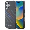 BMW BMHCP16S23HTRAK iPhone 16 6.1       czarny/black hardcase Motorsport IML Random Stripes