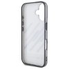 BMW BMHCP16M23HTRAG iPhone 16 Plus 6.7  szary/grey hardcase Motorsport IML Random Stripes