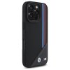 BMW BMHMP16L23PUTRK iPhone 16 Pro 6.3czarny/black hardcase M Meshed Tricolor Stripes MagSafe