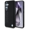 Etui BMW Leather Big Wordmark do Samsung Galaxy S25 czarny