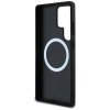 Etui BMW Leather Tricolor Stripe MagSafe do Samsung Galaxy S25 Ultra czarny