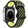 Beline pasek Apple Watch New SportSilicone 42/44/45/49mm czarno-żółty black/yellow box
