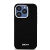 DKNY DKHMP14LSMCHLK iPhone 14 Pro 6.1 czarny/black hardcase Liquid Silicone Small Metal Logo MagSafe