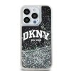 DKNY DKHCP13LLBNAEK iPhone 13 Pro / 13 6.1 czarny/black hardcase Liquid Glitter Big Logo