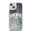 DKNY DKHCP15MLBNAEK iPhone 15 Plus / 14Plus 6.7 czarny/black hardcase Liquid Glitter Big Logo