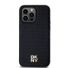 DKNY DKHMP14XPSHRPSK iPhone 14 Pro Max6.7 czarny/black hardcase Leather Monogram Pattern Metal Logo MagSafe