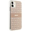 DKNY DKHMN61HRHSEP iPhone 11 / Xr6.1 różowy/pink hardcase IML Mono & Stripe MagSafe