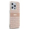 DKNY DKHMP14LHRHSEP iPhone 14 Pro6.1 różowy/pink hardcase IML Mono & Stripe MagSafe
