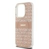 DKNY DKHMP14XHRHSEP iPhone 14 Pro Max6.7 różowy/pink hardcase IML Mono & Stripe MagSafe