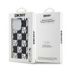 DKNY DKHCP15XHDLCEK iPhone 15 Pro Max6.7 czarny/black hardcase IML Checkered Mono Pattern
