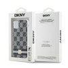 DKNY DKHMN61HCPTSK iPhone 11 / Xr6.1 czarny/black hardcase IML Checkered Mono Pattern & Printed Stripes MagSafe