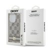 DKNY DKHMP13XHCPTSE iPhone 13 Pro Max6.7 beżowy/beige hardcase IML Checkered Mono Pattern & Printed Stripes MagSafe