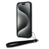 DKNY DKHCP15XPBSWSK iPhone 15 Pro Max6.7 czarny/black hardcase Wrist Strap Stock Logo