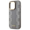 DKNY DKHMP14LPCPVSLE iPhone 14 Pro6.1 beżowy/beige hardcase Leather Checkered Mono Pattern MagSafe
