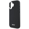 DKNY DKHMP16SPSCMCLK iPhone 16 6.1czarny/black hardcase Plain Silver Logo MagSafe