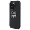 DKNY DKHCP16LSMCBSK iPhone 16 Pro 6.3   czarny/black hardcase Liquid Silicone Metal Logo