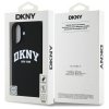 DKNY DKHMP16SSNYACH iPhone 16 6.1       czarny/black hardcase Silicone White Printed Logo MagSafe