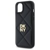 DKNY DKHCP15MPQDSLK iPhone 15 Plus 6.7  czarny/black Quilted Stack Logo