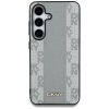 Etui DKNY Leather Checkered Pattern      MagSafe do Samsung Galaxy S25 taupe