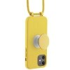 Etui JE PopGrip iPhone 11/Xr 6,1 żółty/rabbit`s paw 30046 (Just Elegance)