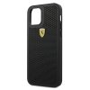 Ferrari FESPEHCP12LBK iPhone 12 Pro Max 6,7 czarny/black hardcase On Track Perforated