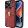 Ferrari FEHCP15LPTWR iPhone 15 Pro 6.1 czerwony/red hardcase Twist Metal Logo