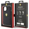 Ferrari FEHCP15SRDUK iPhone 15 / 14 / 13 6.1 czarny/black hardcase Quilted Metal Logo