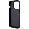 Ferrari FEHMP15LPTEK iPhone 15 Pro 6.1 czarny/black hardcase Carbon Metal Logo MagSafe