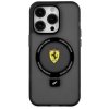 Ferrari FEHMP15SUSCAK iPhone 15 / 14 / 13 6.1 czarny/black hardcase Ring Stand 2023 Collection MagSafe