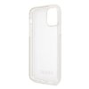 Guess GUHCN58PCGLSI iPhone 11 Prosrebrny/silver hard case Glitter