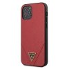 Guess GUHCP12LVSATMLRE iPhone 12 Pro Max 6,7  czerwony/red hardcase Saffiano