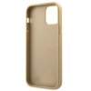 Guess GUHCP12SPUVQTMLBE iPhone 12 mini 5,4 złoty/gold hardcase V-Quilted Collection