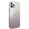 Guess GUHCP12LPCUGLSPI iPhone 12 Pro Max 6,7 różowy/pink hardcase Glitter Gradient Script