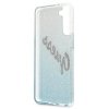 Guess GUHCS21MPCUGLSBL S21+ G996niebieski/blue hardcase Glitter Gradient Script