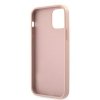 Guess GUHCP12LRSAVSRG iPhone 12 Pro Max6,7 różowy/pink hardcase Saffiano Vintage Script