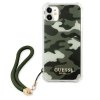 Guess GUHCN61KSARKA iPhone 11 / Xr 6,1 zielony/khaki hardcase Camo Collection