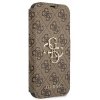 Guess GUBKP13L4GMGBR iPhone 13 Pro / 13 6,1 brązowy/brown book 4G Big Metal Logo