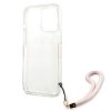 Guess GUHCP13XKMABPI iPhone 13 Pro Max6,7 różowy/pink hardcase Marble Strap Collection