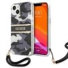 Guess GUHCP13SKCABBK iPhone 13 mini 5,4 czarny/black hardcase Camo Strap Collection