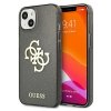 Guess GUHCP13SPCUGL4GBK iPhone 13 mini5,4 czarny/black hard case Glitter 4G Big Logo