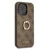 Guess GUHCP13L4GMRBR iPhone 13 Pro / 136,1 brązowy/brown hardcase 4G with ring stand