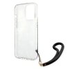 Guess GUHCP13LHFLSB iPhone 13 Pro / 13 6,1 niebieski/blue hardcase Flower Strap