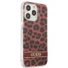 Guess GUHCP13LHSLEOR iPhone 13 Pro / 13 6,1 czerwony/red hardcase Leopard