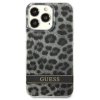 Guess GUHCP13LHSLEOK iPhone 13 Pro / 13 6,1 szary/grey hardcase Leopard