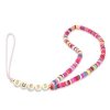 Guess zawieszka GUSTGMPP Phone Strap wielokolorowy różowy/multicolor pink Heishi Beads