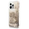 Guess GUOHCP14LGLHFLGO iPhone 14 Pro 6,1 złoty/gold hardcase Glitter Charms