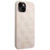 Guess GUHCP14SG4GFPI iPhone 14 / 15 / 136.1 różowy/pink hard case 4G Metal Gold Logo