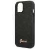 Guess GUHCP14MHGGSHK iPhone 14 Plus / 15 Plus 6.7 czarny/black hard case Glitter Script
